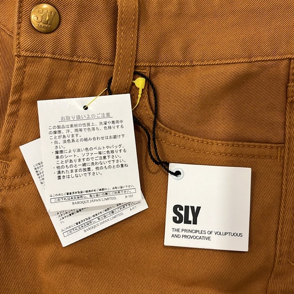 Japanese brand SLY trouser brand new with tags - Picture 5 of 5